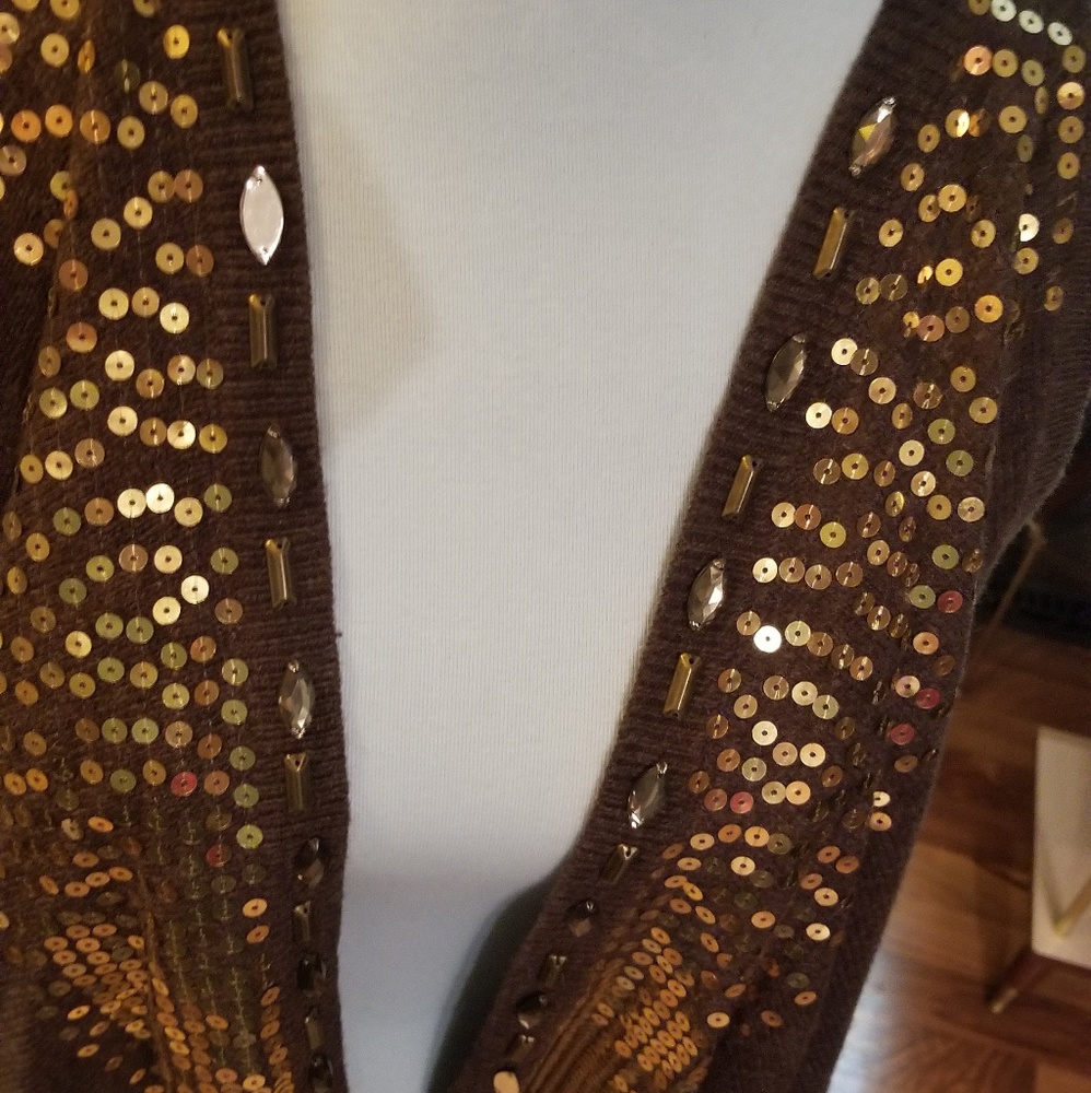 NWT Abercrombie & Finch cardigan sweater vest - Picture 2 of 6